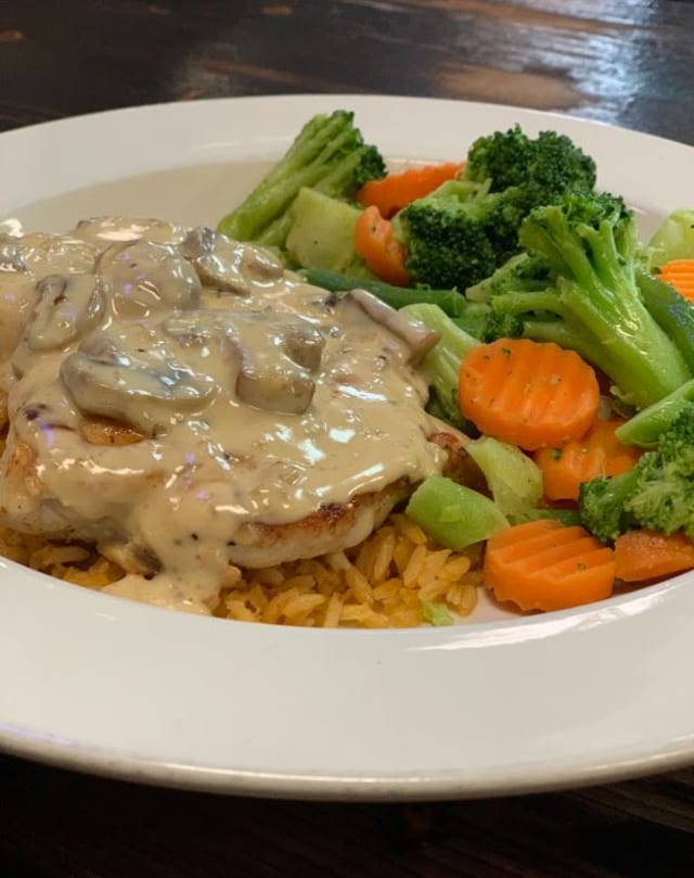 Chicken Poblano.