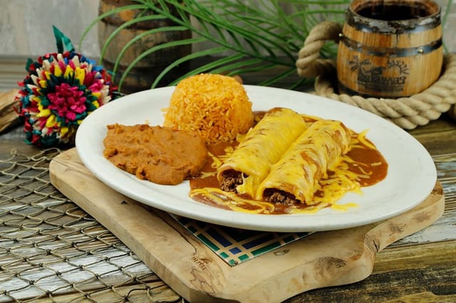 Enchilada Plate.