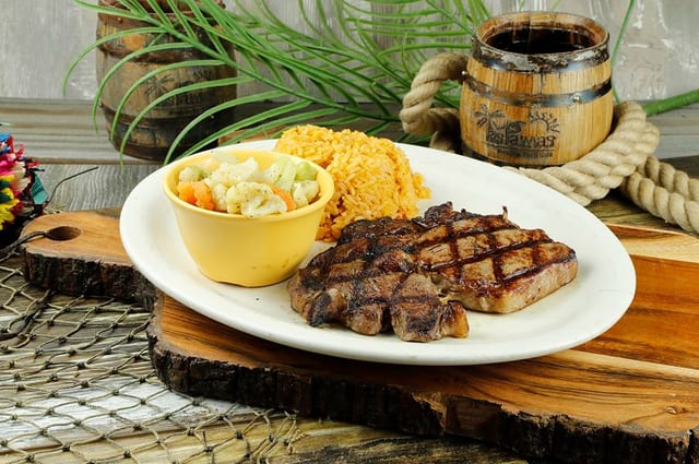 Ribeye Steak.