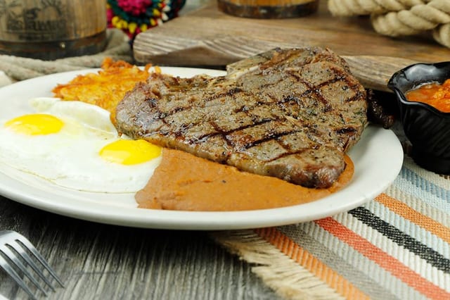 No.2) Steak & Eggs.